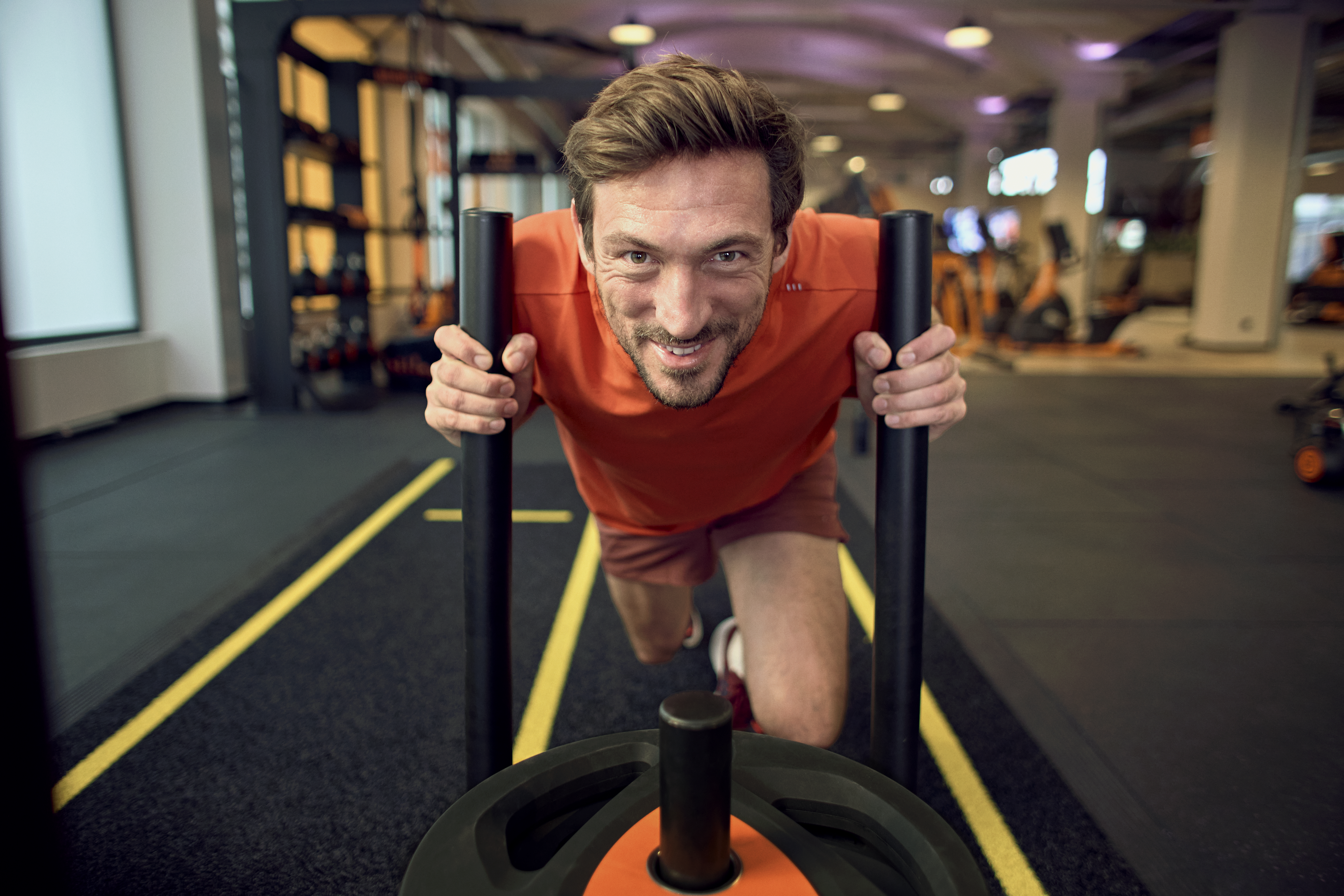 Workout accessories for group conditioning and coordinated fitness sessions